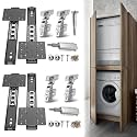 Pocket Door Slide Kit – Soft Close, Hidden Sliding（12in,Set 2 ）