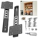 Pocket Door Slide Kit – Soft Close, Hidden Sliding（12in,Set 1 ）