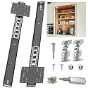 Pocket Door Slide Kit – Soft Close, Hidden Sliding（24in,Set 1 ）
