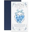 Pocket Hug Gift for Loss of Loved One, Forget Me Not Memorial Keepsake Card with Acrylic Forget Me Not Heart, Bereavement Sympathy Gift, Father’s Day Remembrance Gift, Thinking of You Grief Support Gift for Friend Family (Hea