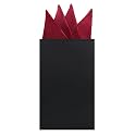 Luckyvestir Pocket Squares for Men Prefolded, Mens Handkerchiefs on Card, White Black Pocket Square for Suit Jacket Tuxedo