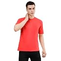 POCKMAN Oversized Fit Mens Round Neck Cotton