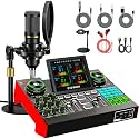 TENLAMP G10 Creator Podcast Equipment Bundle with Microphone
