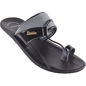 Poddar Mens Flat Sandals - Stylish Toe