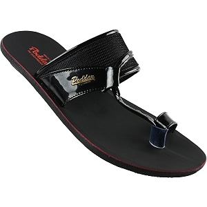 Poddar Mens Flat Sandals - Stylish Toe