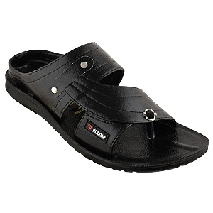 Poddar PU Slippers for Men Premium