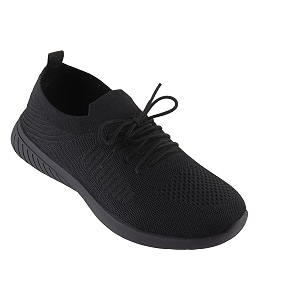 poddar walking amp running shoes for women  soft memory foam cushioned slip resistant women sneakers for daily use  lightweight amp stylish black shoes for walking running amp gym black