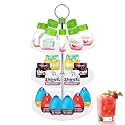 Pods Organizer for Stur Liquid Water Enhancer, Pod Holder for Ninja Thirsti Flavored Water Drops, 20+ Packs Flavor Storage Holder for Ninja Thirsty Drink System, Pod Holder for Mio Water Enhancer Pod