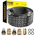 POHIR 25ft Pressue Washer Hose 4000 PSI,M22 Replacement Power Washing Hose