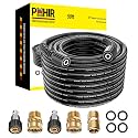 POHIR 50ft Pressue Washer Hose 4000 PSI, M22 Replacement Power Washing Hose