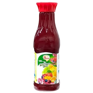 poiget 9am mixed fruit crush sharbat syrup 750mlready to drink syrup for cocktailssmoothiesdessertsand morerefreshing summer drinksconcentrated syrupready to mix drinkpack of 1