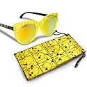 ARKAID Pokémon Sunglasses - Comfortable UV-Protective Pikachu Sunglasses W/t Soft Carrying Case - Official Pokemon Accessories &amp; Gifts for Boys &amp; Girls