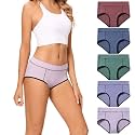POKARLA Women39s Cotton Stretch Underwear Briefs Ladies