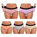 POKARLA Women39s Cotton Stretch Underwear Briefs Ladies