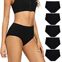 POKARLA Women39s Cotton Stretch Underwear Briefs Ladies