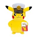 Pokemon Captain Pikachu Plush - 8-Inch Soft Plush with Captain’s Hat and Authentic Details