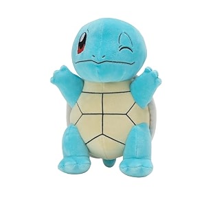 pokemon squirtle plush - 8-inch pokemon plush - authentic details - toys for kids