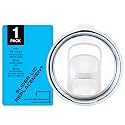 Polar Camel Tumbler Slider Lid Replacement (1-Pack), For Polar Camel 10 oz and 15 oz Travel Mug, 16 oz Pint and 20 oz Pilsners