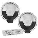 Polar Camel Tumbler Lid Replacement - Snap Lids (2-Pack), Fits 10oz, 15oz, 16oz &amp; 20oz Tumblers