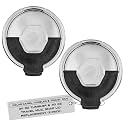 Polar Camel Tumbler Lid Replacement - Snap Lid Lid Replacement (2-Pack) Fits Polar Camel 30 oz Tumbler and 40 oz Travel Mug with Handle, Durable and Long-Lasting Use