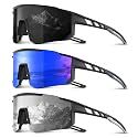 Polarized Sports Sunglasses Men Women for Running Baseball Cycling