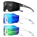 Polarized Sports Sunglasses Men Women for Running Baseball Cycling