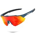 Polarized-Sunglasses-Men Sports Sun-Glasses Mens-Sunglasses: UV400 Protection for Cycling Fishing Golf