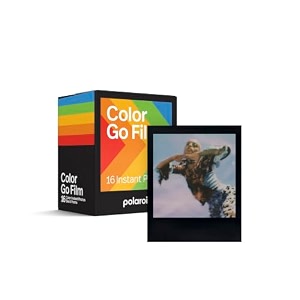 polaroid go color film - black frame double pack 16 photos 6211 - only compatible with polaroid go camera