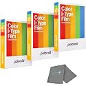 Polaroid Instant Color Film for i-Type Cameras 3 Pack, 24 Photos, Works with Now, Now+, I-2, & Lab, Bundle with a Lumintrail Cleaning Cloth