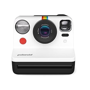 polaroid now 2nd generation i-type instant film camera - black amp white 9072
