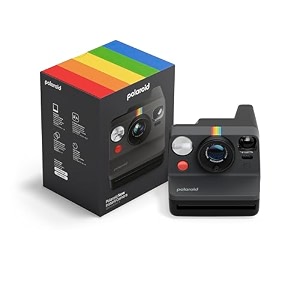 polaroid now 3rd generation i-type instant film camera - black - camera