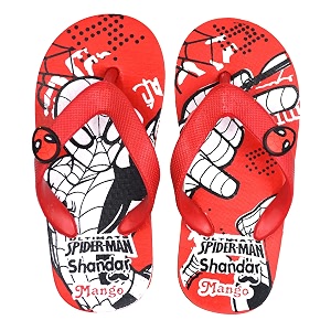 polita kid spiderman red flip flop amp slipper