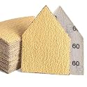 POLIWELL Triangle Sanding Sheets 50PCS 90x65mm Hook & Loop