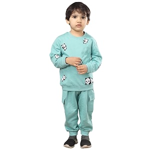 POLKA TOTS 100 Cotton Co-Ord Joggers for