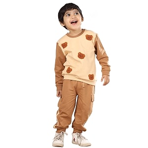 POLKA TOTS 100 Cotton Co-Ord Joggers for
