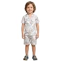 POLKA TOTS 100% Cotton Co-Ord Set for Boys | Half Sleeve Shirt &amp; Shorts Beach Outfit for Kids | Ultra-soft &amp; Breathable Summer Clothes for Toddler &amp; Baby Boy | Casual Dress &amp; Printed Nightwear Set