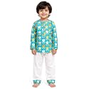POLKA TOTS 100 Cotton Traditional Nightwear Kurta