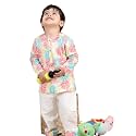 POLKA TOTS 100 Cotton Traditional Nightwear Kurta