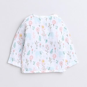 POLKA TOTS 100 Organic Muslin Jhabla for