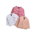 POLKA TOTS 100 Organic Muslin Jhabla for