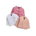 POLKA TOTS 100 Organic Muslin Jhabla for