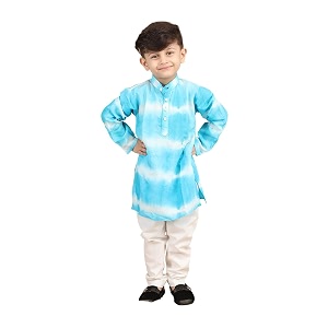 POLKA TOTS Boys Cotton Ethnic Kurta Pajama