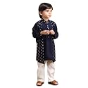 POLKA TOTS Boys Cotton Ethnic Kurta Pajama