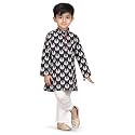 POLKA TOTS Boys Cotton Ethnic Kurta Pajama