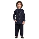 POLKA TOTS Boys Cotton Ethnic Kurta Pajama