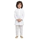 POLKA TOTS Boys Cotton Pathani Set 