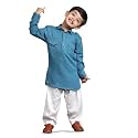 POLKA TOTS Boys Cotton Pathani Set 
