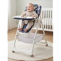 POLKA TOTS Ergonomic High Chair for Baby | Convertible Baby Feeding Chair for 0 to 5 Years| Portable &amp; Foldable Kids Chair for 6 Months to 5 Years | 5 Point Safety Harness &amp; Feeding Tray | Premium Booster Seat - EN149