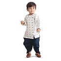 POLKA TOTS Premium Cotton Dhoti Kurta Set