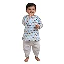 POLKA TOTS Premium Cotton Dhoti Kurta Set